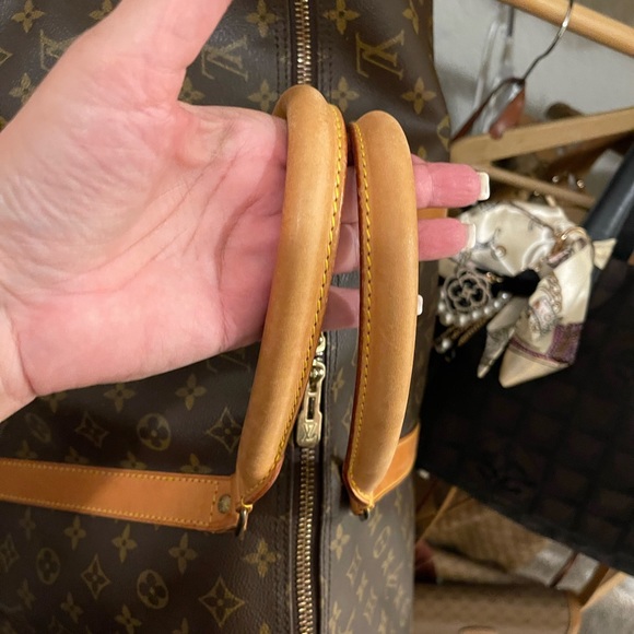 LOUIS VUITTON MONOGRAM KEEPALL 60. FREE AUTHENTICATION. In amazing condition 💕 - Picture 10 of 10